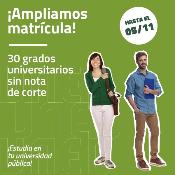 Ampliamos la matrícula